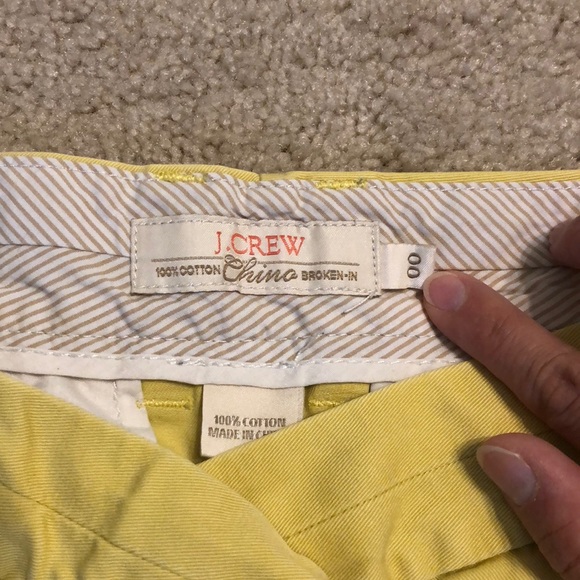 J Crew Chino Shorts Sz 00 - Picture 3 of 3